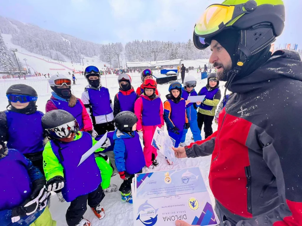 Škola skijanja Sarajevo-Bjelašnica organizu dodjelu diploma polaznicima škole skijanja